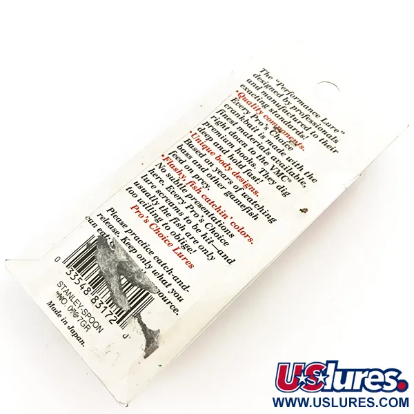   Stanley Jigs, 1/4oz Silver / Rainbow Hologram fishing spoon #5111