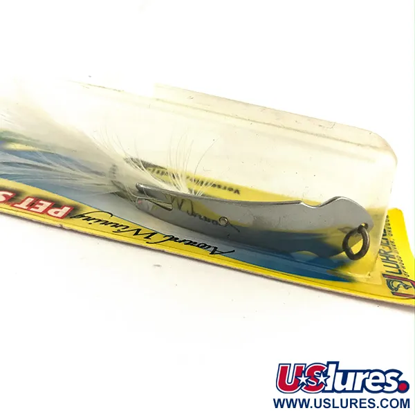  Luhr Jensen Незачіпляйка Tony Accetta Pet Spoon 14, 1/4oz Nickel fishing spoon #5133