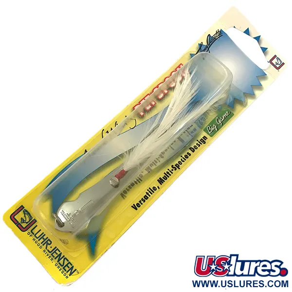  Luhr Jensen Незачіпляйка Tony Accetta Pet Spoon 14, 1/4oz Nickel fishing spoon #5133