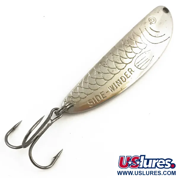 Vintage  Acme Side-winder, 1/3oz Nickel fishing spoon #5138