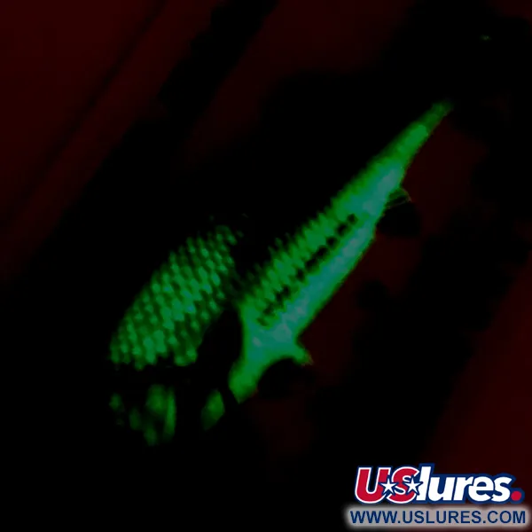  Northland tackle Live Forage Glow, 1/4oz rainbow fish fishing spoon #5140