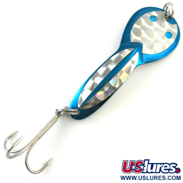  Acme Dazzler #2, 1/4oz Blue / Hologram fishing spoon #5191