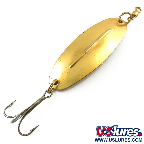Vintage   Williams Wabler W60, 3/4oz Gold fishing spoon #5221