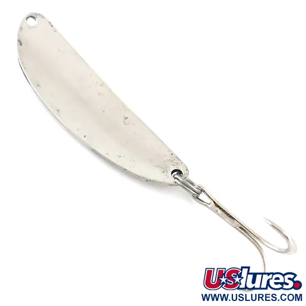 Vintage  Acme Side-winder, 1/3oz Nickel fishing spoon #5229