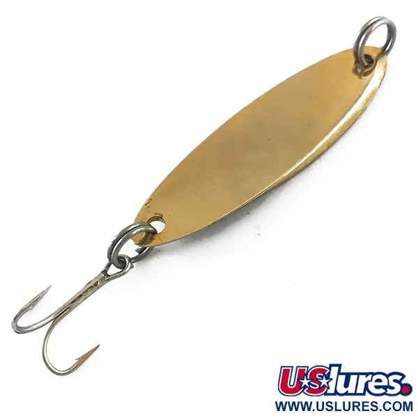 Vintage  Acme Kastmaster , 1/4oz Trout / Gold fishing spoon #5234