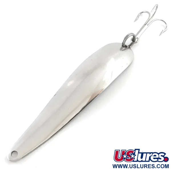 Vintage  Marathon  Marathon, 3/5oz Nickel fishing spoon #5240