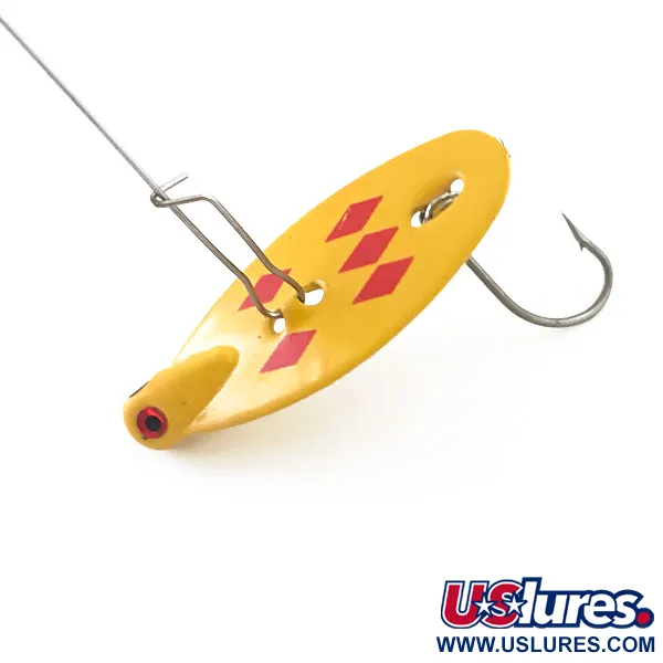 Vintage  Mann's Bait  Mann's Dancer, 3/5oz Five of Diamonds fishing #5258