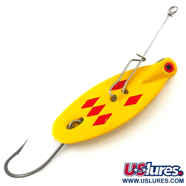 Vintage  Mann's Bait  Mann's Dancer, 3/5oz Five of Diamonds fishing #5258