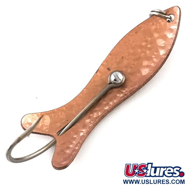   Weedless Hellion Fish Crystal, 2/5oz Crystal / Copper fishing spoon #5275