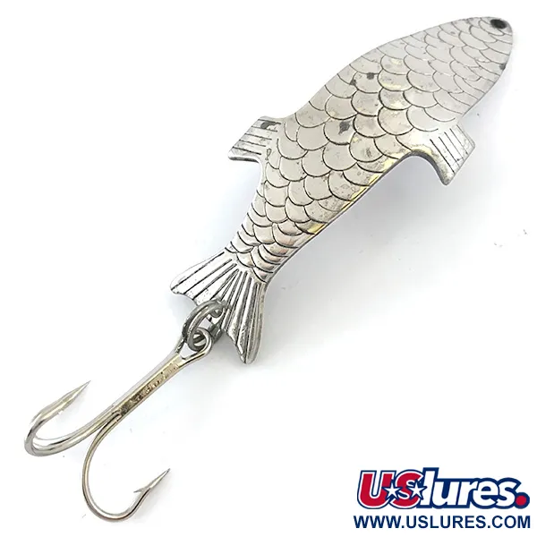 Vintage  Acme Phoebe, 1/2oz Nickel fishing spoon #5279