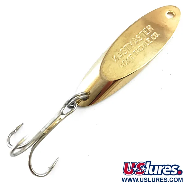Vintage  Acme Kastmaster , 1/4oz Gold fishing spoon #5290