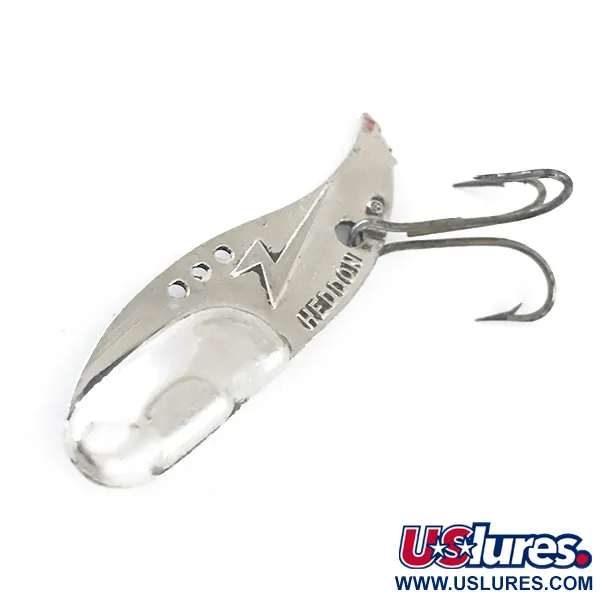 Vintage   Heddon Sonar 430, 3/16oz Silver fishing spoon #5301