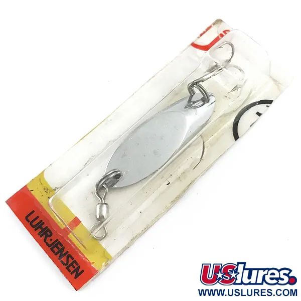   Luhr Jensen Cast Champ , 1/4oz Nickel fishing spoon #5324