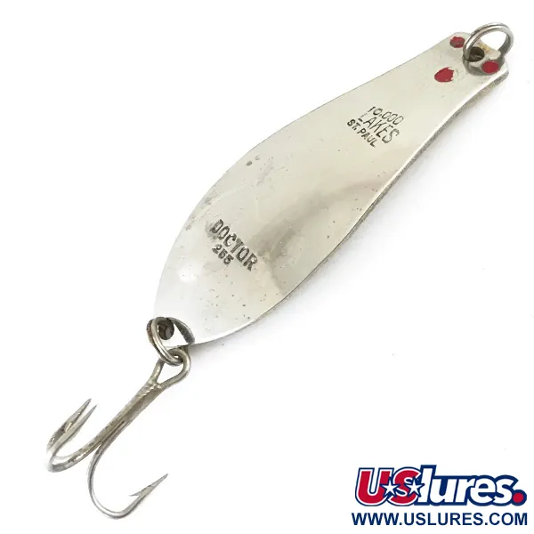 Vintage  Prescott Spinner Little Doctor 255, 1/4oz Silver / Gold fishing spoon #5360