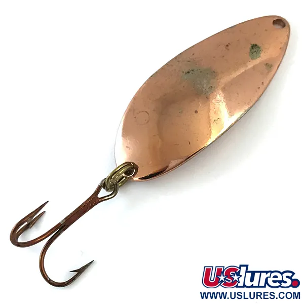 Vintage  Seneca Little Cleo (Hula Girl), 1/2oz Copper fishing spoon #5388