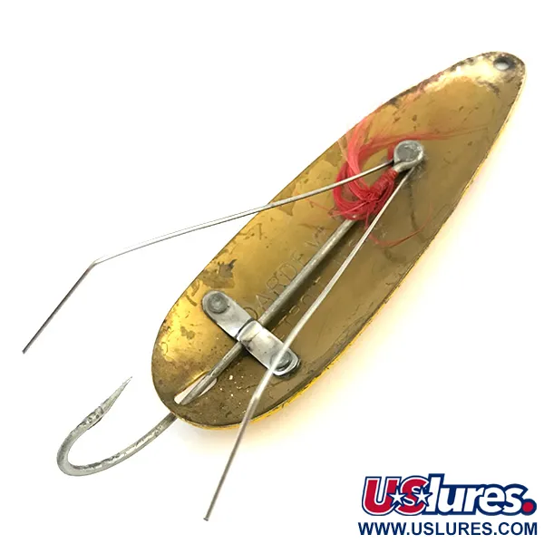 Vintage  Eppinger Weedless Dardevle , 1oz Five of Diamonds fishing spoon #5399