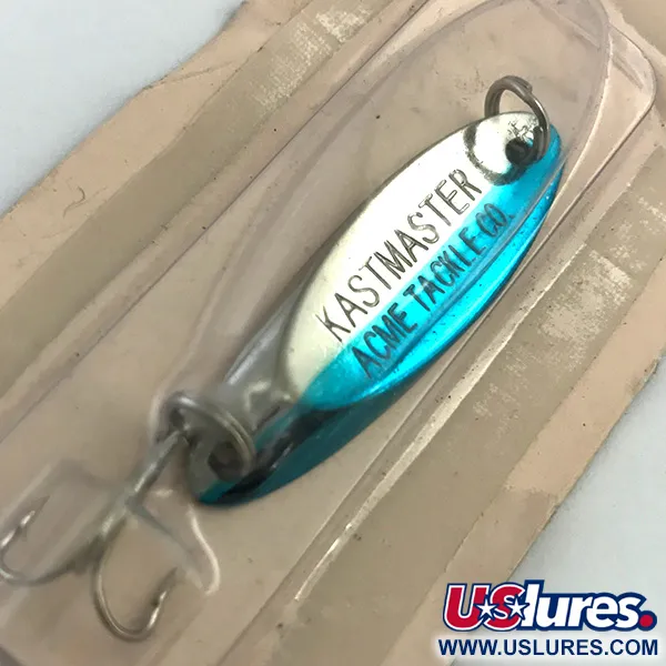  Acme Kastmaster , 1/4oz Nickel / Blue fishing spoon #5446