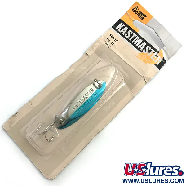  Acme Kastmaster , 1/4oz Nickel / Blue fishing spoon #5446