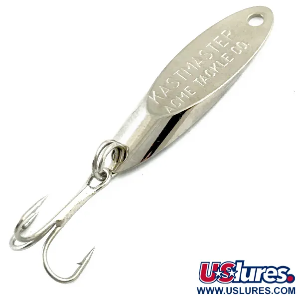 Vintage  Acme Kastmaster , 1/8oz Nickel fishing spoon #5471