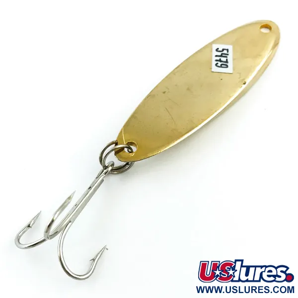 Vintage  Acme Kastmaster , 3/4oz Gold fishing spoon #5479