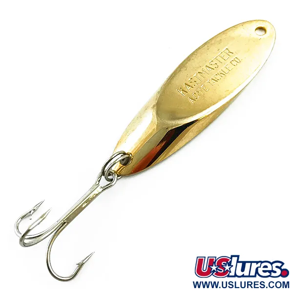 Vintage  Acme Kastmaster , 3/4oz Gold fishing spoon #5479