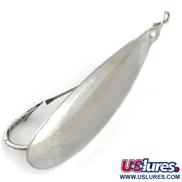 Vintage   Weedless Johnson Silver Minnow, 2/5oz Silver fishing spoon #5507