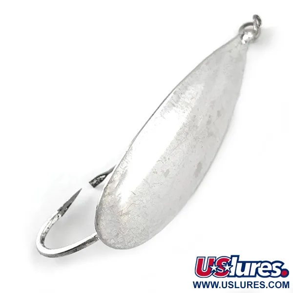 Vintage   Weedless Johnson Silver Minnow, 2/5oz Silver fishing spoon #5512