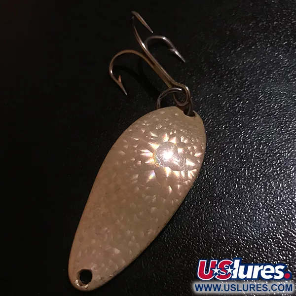 Vintage  Seneca Little Cleo Crystal, 1/4oz Crystal (Rose Gold) fishing spoon #5529