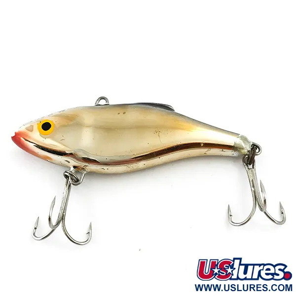 Vintage    Rapala Rattl'n RAP, 3/5oz Mirror Gold fishing spoon #5537