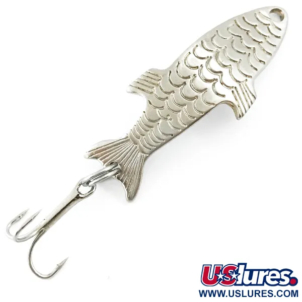Vintage  Acme Phoebe, 1/8oz Silver fishing spoon #5541