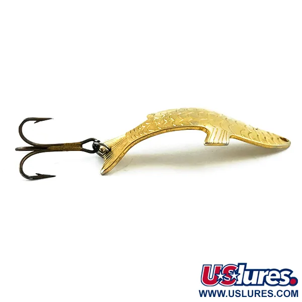 Vintage  Acme Phoebe, 1/4oz Gold fishing spoon #5542