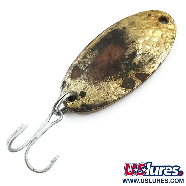 Vintage   Acme Lightening Spoon Crystal, 1/3oz Crystal fishing spoon #5543