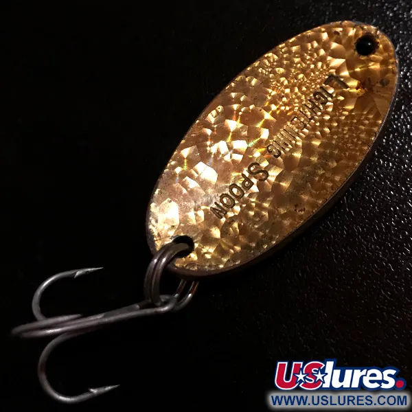 Vintage   Acme Lightening Spoon Crystal, 1/3oz Crystal fishing spoon #5543