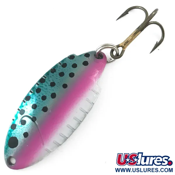 Vintage   Thomas Buoyant, 3/16oz Trout / Nickel fishing spoon #5544