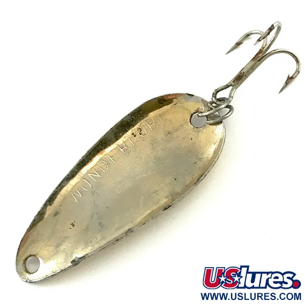 Vintage  Acme Wonderlure, 1/4oz Gold fishing spoon #5585
