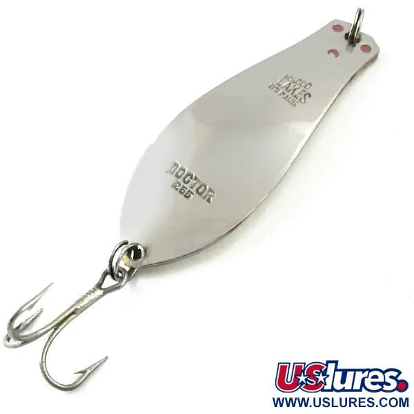 Vintage  Other Little Doctor 255, 1/4oz Gold / Silver fishing spoon #5596