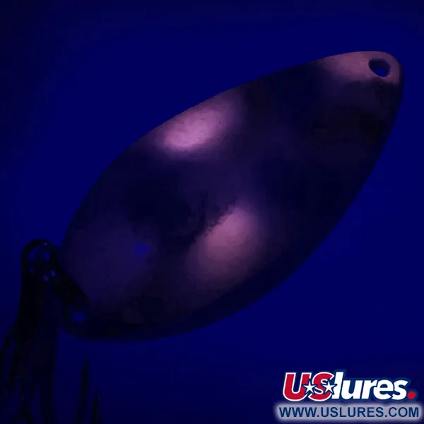 Vintage  Eppinger Dardevle Devle Dog 7700, 1/2oz Rainbow Pearl / Nickel fishing spoon #5616