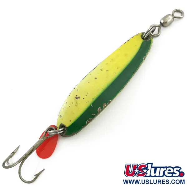 Vintage  Luhr Jensen Krocodile Die #3, 1/2oz USA fishing spoon #5622