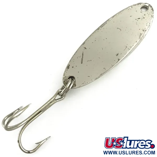 Vintage  Weber Mr Champ, 3/4oz Silver (Silver Plated) fishing spoon #5635