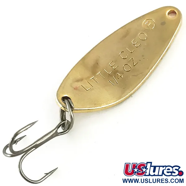 Vintage   Acme Little Cleo, 1/4oz Copper / Red fishing spoon #5649