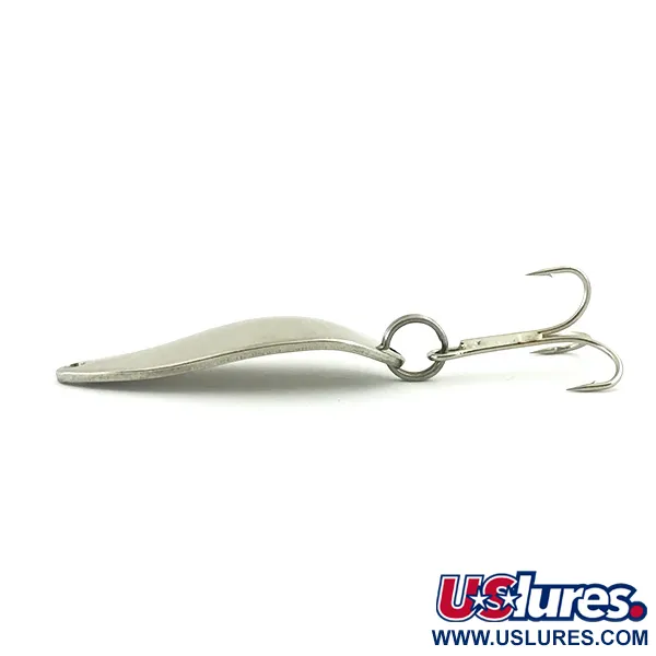 Vintage  Seneca Little Cleo (Hula Girl), 1/3oz Nickel fishing spoon #5662