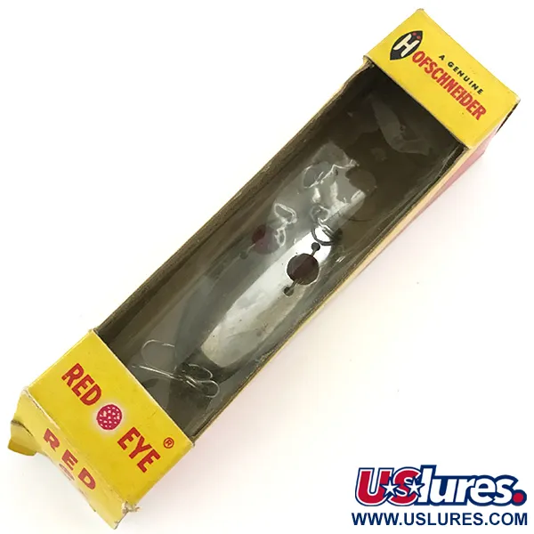  Hofschneider Red Eye, 1/4oz Nickel / Red fishing spoon #5683