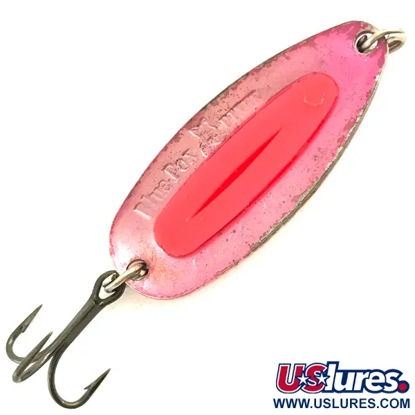 Vintage   Blue Fox Pixee , 1/2oz Pink fishing spoon #5696