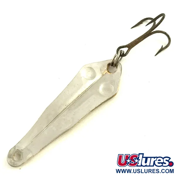 Vintage  Other Thommen Chelly, 3/16oz Yellow / Nickel fishing spoon #5717
