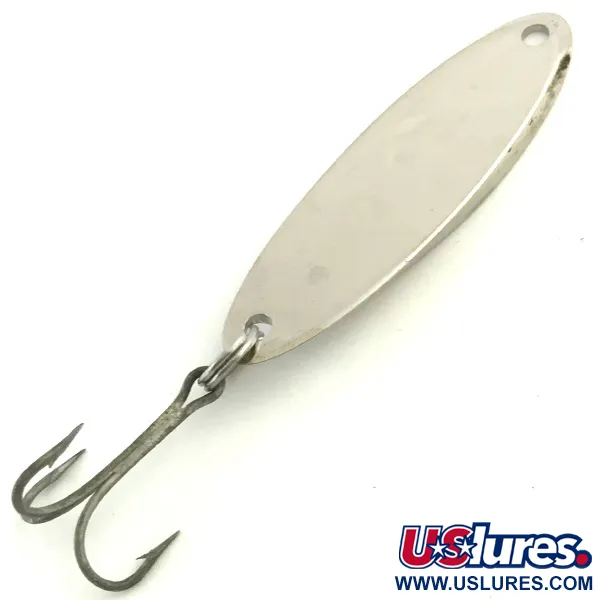 Vintage  Acme Kastmaster , 1/2oz Nickel / Blue fishing spoon #5719