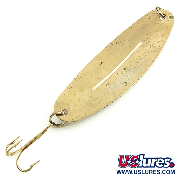 Vintage   Williams Wabler W70, 1oz Gold fishing spoon #5760