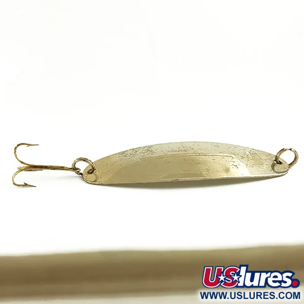 Vintage   Williams Wabler W70, 1oz Gold fishing spoon #5760