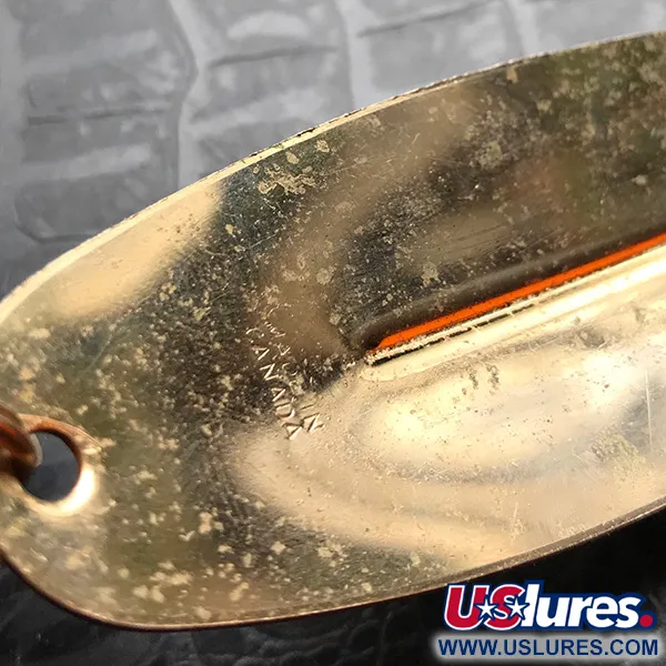 Vintage   Williams Wabler W70, 1oz Gold fishing spoon #5760