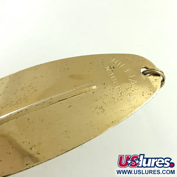 Vintage   Williams Wabler W70, 1oz Gold fishing spoon #5760