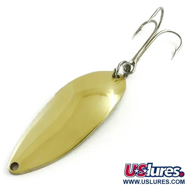 Vintage  Luhr Jensen Little Jewel, 3/4oz Gold fishing spoon #5761